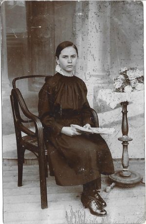 Fetiță româncă, 1914, Nădlac, județul Arad