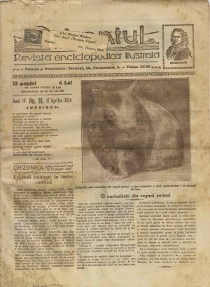 Orizontul, revistă enciclopedică ilustrată, 16/1924