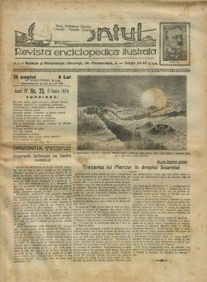 Orizontul, revistă enciclopedică ilustrată, 23/1924