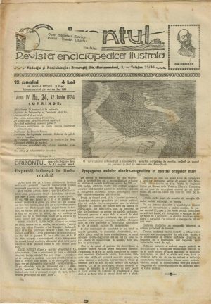 Orizontul, revistă enciclopedică ilustrată, 24/1924