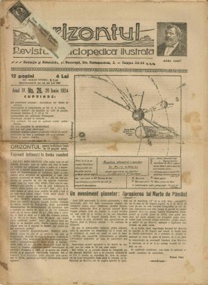 Orizontul, revistă enciclopedică ilustrată, 26/1924