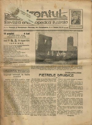 Orizontul, revistă enciclopedică ilustrată, 35/1924
