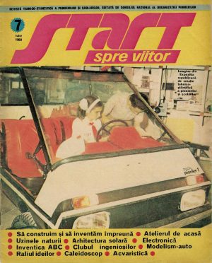 Start spre viitor, revistă tehnico-științifică a pionierilor și școlarilor editată de Consiliul Național al Organizației Pionierilor, 7/1980