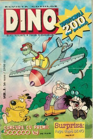 Dino, revista copiilor, numărul 1, anul I [1991]