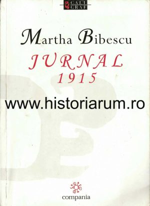 Martha Bibescu, Jurnal 1915, stabilirea textului, traducere, note și index de Vasile Zincenco, cuvânt înainte de Ion Bulei, 2001