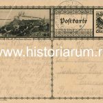 Carte poștală expediată pe adresa castelului din Ciucea al lui Octavian Goga, destinatat fiind prietenul lui apropiat, Virgil Popescu-Râmniceanu