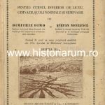 Coperta originală a unui manual românesc de geologie pentru școli și gimnazii, 1935