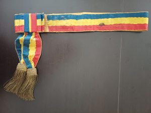 Centură de ceremonie pentru ofițer de poliție din perioada interbelică, anii 1930