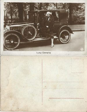 Lucy Doraine, carte poștală