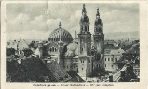 Catedrala gr-or - Gr-or Kathedrale - Gör-kel templom/Sibiu-Hermannstadt-Nagyszeben, carte poștală