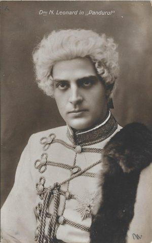 Dnu N Leonard în Pandurul, carte poștală
