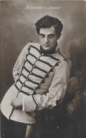 N Leonard în Suzana, carte poștală