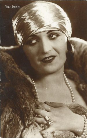 Pola Negri, carte poștală