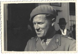 Căpitan Emil P Sângeorzan, Batalionul 8 Vânători de Munte din Bistrița, portret, perioada regalității