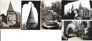 Castelul de la Hunedoara, lot de 5 fotografii