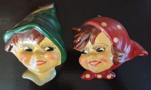 Jancsi și Juliska/Jancsi és Juliska, figurine decorative din ceramică, perioada comunistă