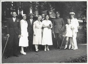 Turiști la Vatra Dornei, 1932