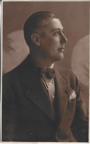 Portret de bărbat, studio Nagy Géza, Arad, 1935