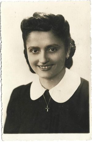 Portret de femeie, studio Popa, Arad