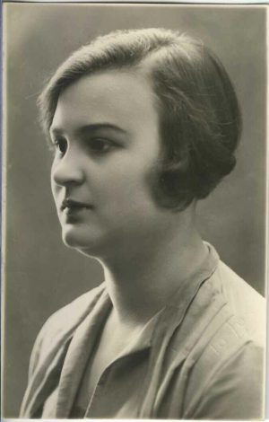 Portret de femeie, studio Foto-Lux, Iași