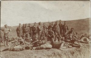 Soldați din k u k Infanterieregiment 33 din Arad pe frontul din Galiția, mai 1918, Feldpost 642