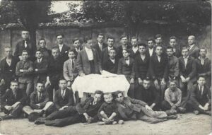 Școala de ucenici industriali, 1923, studio Curticean, Arad