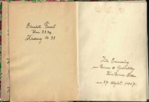 Caiet de amintiri, Poesiealbum, Schwechat, Austria, 1947-1960