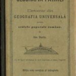 carte veche Geografia patriei și Elemente din geografia universală pentru șcólele poporale române de Ión Dariu, cu 35 figuri intecalate în tecst cu mapa Ungariei, ediție nouă revedută și îndreptată, 1891, Brașov, Anticariat Historiarum