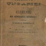 manual vechi, carte veche, Geografi'a Ungariei si elemente din geografia generala pentru scólele poporale de dr Nicolau Popu, profesoru la gimnasiulu romanu din Brasiovu, Brasiovu, Tipografi'a lui Römer & Kamner, 1876, Anticariat Historiarum