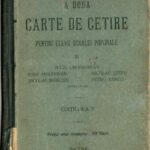 manual școlar vechi, A doua carte de cetire pentru elevii școale poporale de Iuliu Grofșorean Iosif Moldovan Nicolae Boșcaiu Nicolae Ștefu Petru Vancu 1908 Arad, Anticariat Historiarum