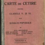 manual școlar vechi, Carte de cetire pentru clasele V și VI ale școalei poporale de Iuliu Grofșorean Iosif Moldovan Nicolae Boșcaiu Nicolae Ștefu Petru Vancu Arad 1910, Anticariat Historiarum