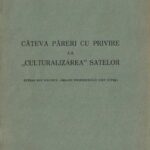 carte veche Câteva păreri cu privire la culturalizarea satelor Alexandru Arbore 1941, Anticariat Historiarum