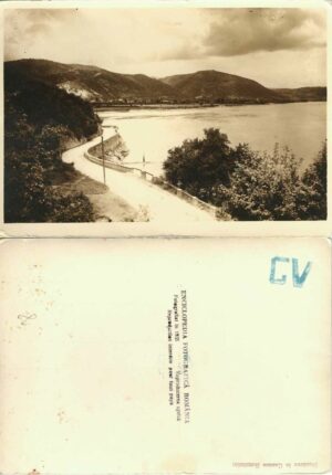 Dunărea la Cazane, România, fotografiată în 1935, Enciclopedia Fotografică România