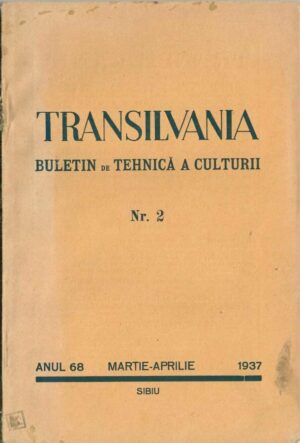 Transilvania, buletin de tehnică a culturii, 2/1937, Sibiu, înființarea ASTRA Bănățeană