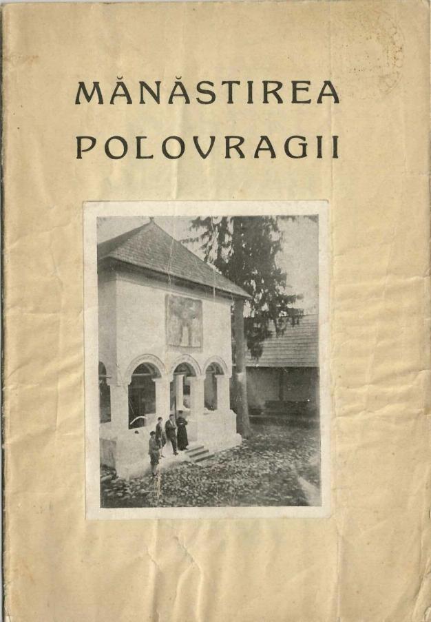 carte veche, Mănăstirea Polovragii din colecția Al Stefulescu, Anticariat Historiarum