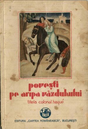 carte veche de povești, Povești pe aripa văzduhului Titela Colonel Haqué 1930, Anticariat Historiarum