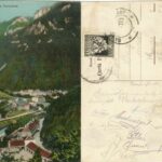 Băile Herculane, vedere generală 1925, carte poștală, Anticariat Historiarum