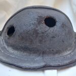 Pălărie de băieș (miner) pentru lucrul în mină secolul al XIX-lea, Anticariat Historiarum
