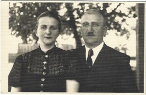 Cuplu de români, Herța, 1939