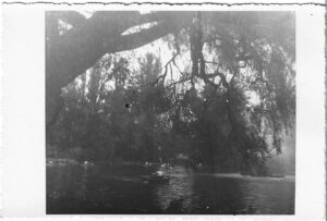 Bărci pe lac în Parcul Cișmigiu, 1936