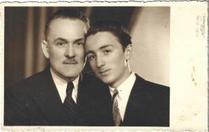 Portret de bărbați, studio Foto Royal Achimescu, Turnu Severin, perioada interbelică