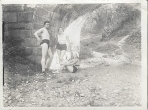 La băi de soare, Caransebeș, 1931