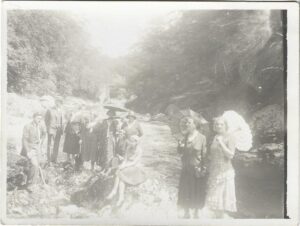 Pe malul Cernei la Băile Herculane, 1931