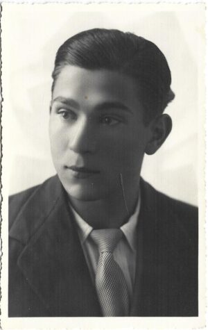 Portret de bărbat, România, perioada interbelică