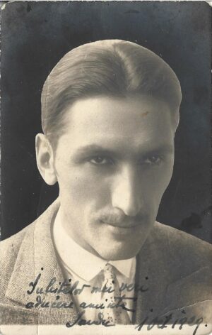 Portret de bărbat, România, 1929