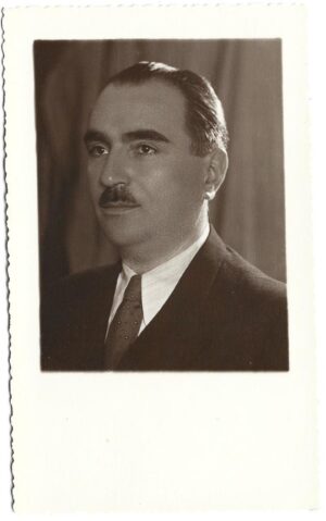 Portret de bărbat, România, perioada interbelică