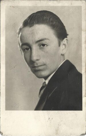 Portret de bărbat, România, perioada interbelică
