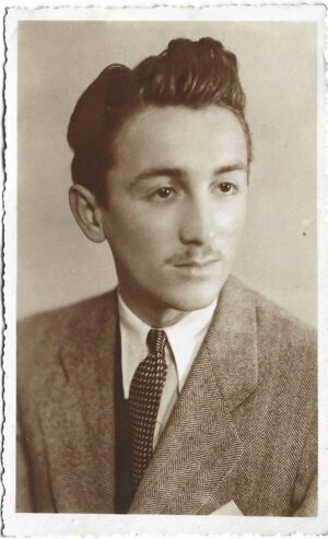 Portret de bărbat, România, perioada interbelică