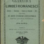 manual școlar vechi, Gramatica limbei românesci Ión Dariu Brașov 1892, Anticariat Historiarum