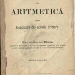 manual școlar vechi Elemente de aritmetică pentru începătorii din scólele primare Pantelimon Dima Brașov 1880, Anticariat Historiarum